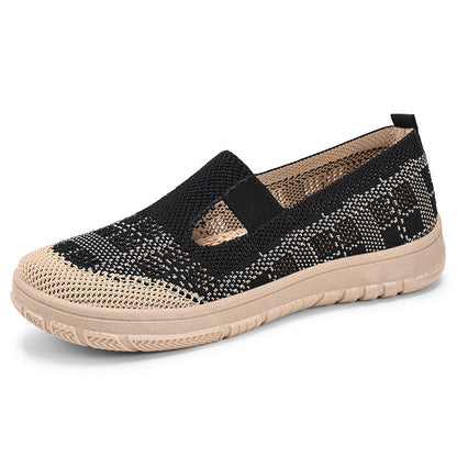 Damen Sneaker Komfortabel Luftig Durchbrochenes Design