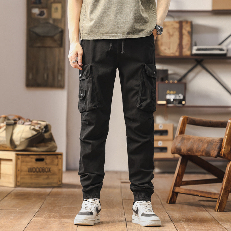 Herren Cargohose Elastisch Mit Taschen Praktisch - BerlinGlamour
