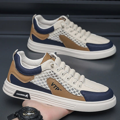 Sneaker Herren Sportlich Atmungsaktiv Mesh Sohle