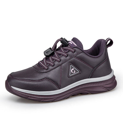 Damen Sneaker Sportlich Schnellschnürsystem Modern