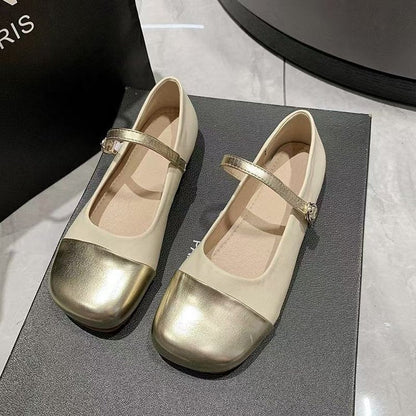 Damen Ballerinas Elegant Glänzend Schuhe für Frauen