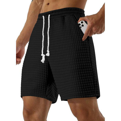 Herren Shorts Sportlich Atmungsaktiv mit Taschen