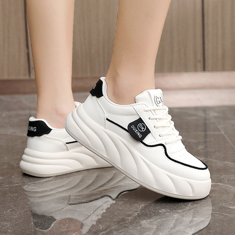Damen Sneaker Sportlich Luftig Mesh Oberfläche Moderne