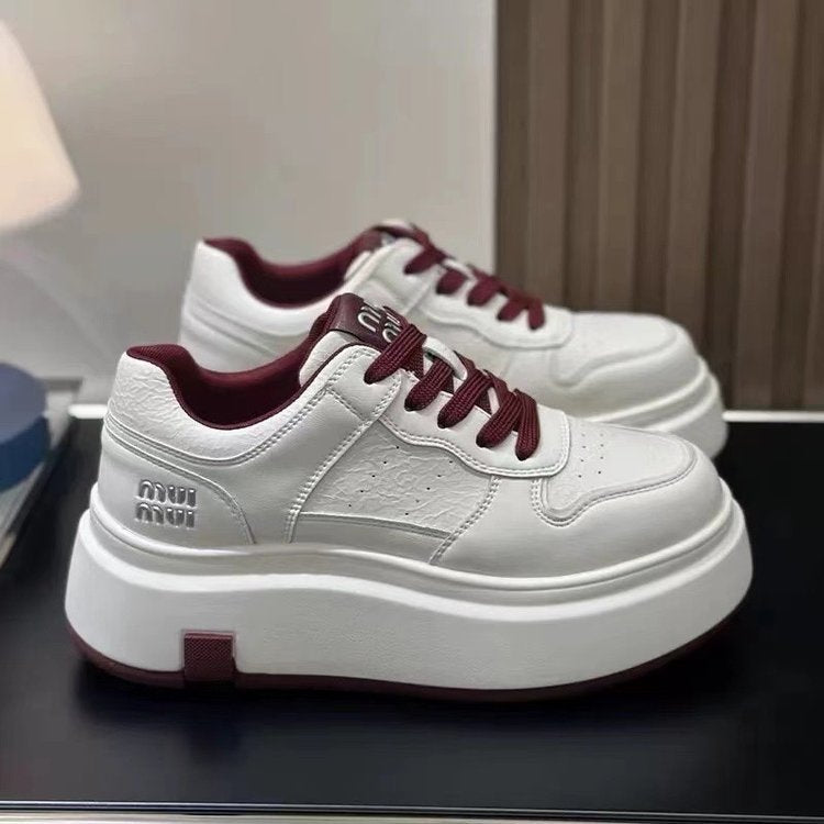 Damen Sneaker Plattform Schuhe Rutschfest Modisch - BerlinGlamour