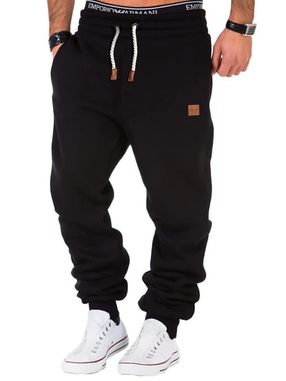 Bequeme Herren Sweathose Elastisch Mit Kordelzug