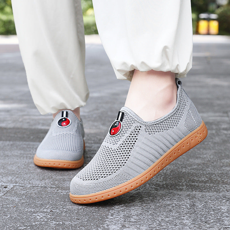 Damen Sneaker Komfortabel Atmungsaktiv Rutschfest