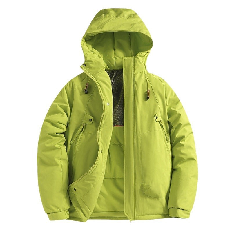 Herren Funktionsjacke Wasserdicht mit Kapuze Isolierung