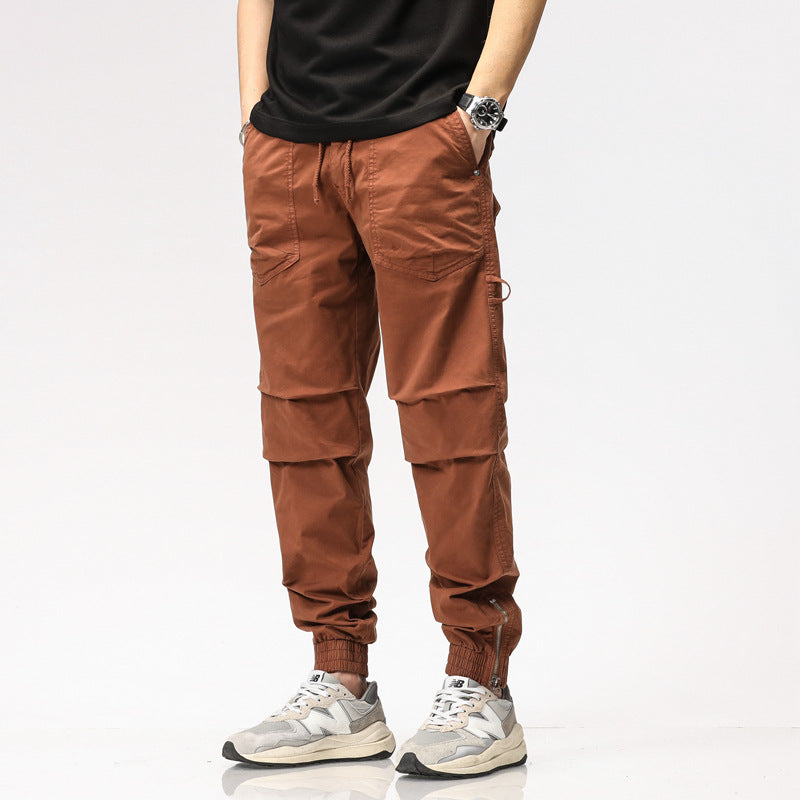 Herren Cargohose Elastisch Mit Vielen Taschen - BerlinGlamour