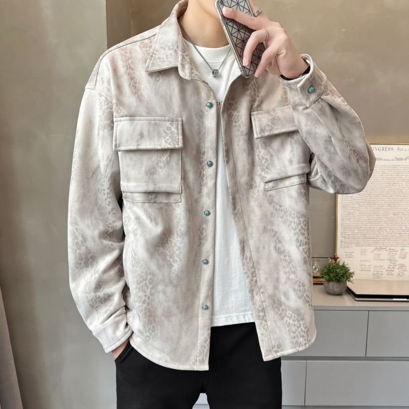 Herren Overshirt Casual Modern Berlin Stil