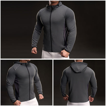 Herren Funktionsjacke Wasserdicht Athletisch Sportlich