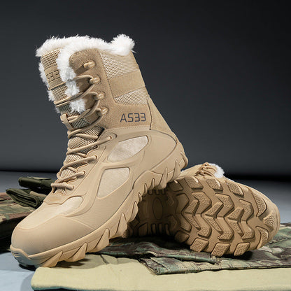 Herren Winterstiefel Wasserdicht Isoliert Rutschfest