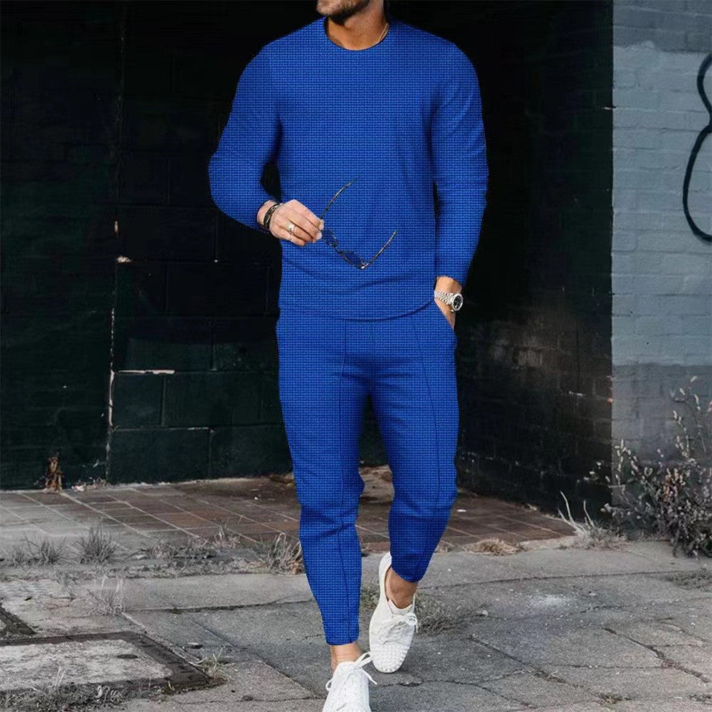 Herren Anzug Sportlich Baumwolle Modern
