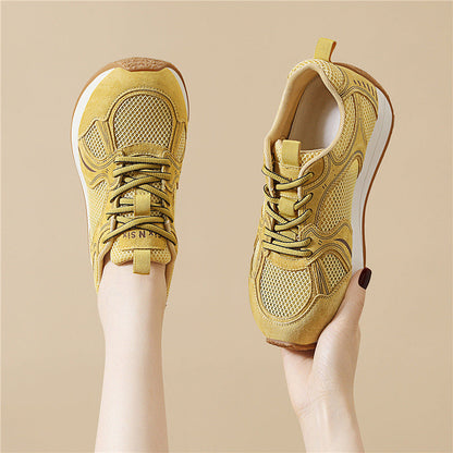 Damen Sneaker Atmungsaktiv Freizeitschuhe Mit Stoßdämpfung