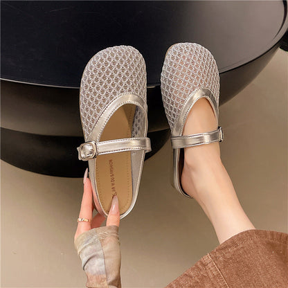 Damen Ballerinas Bequem Elegant Verstellbar - BerlinGlamour