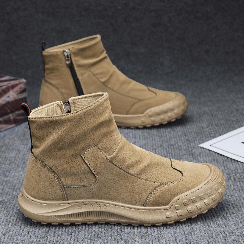 Damen Stiefel Ankle Boots Elastisch Robust Winter - BerlinGlamour