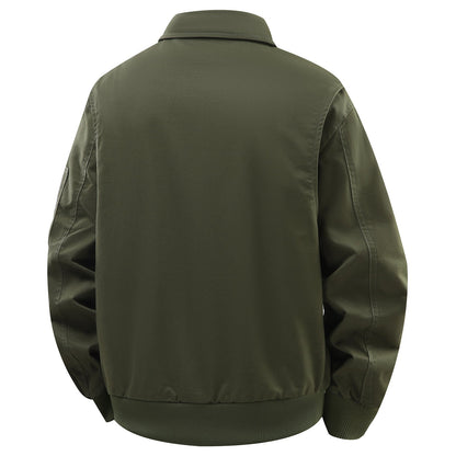 Herren Outdoor-Jacke Funktionell Wasserdicht Mit Vielen Taschen