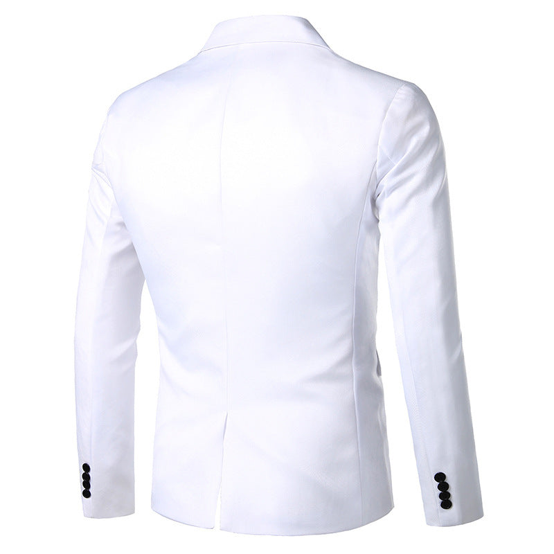 Herren Smokingjacke Moderner Schnitt Hochwertig Schwarze Gala