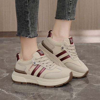 Damen Sneaker Bequem Dämpfend Kuschelig