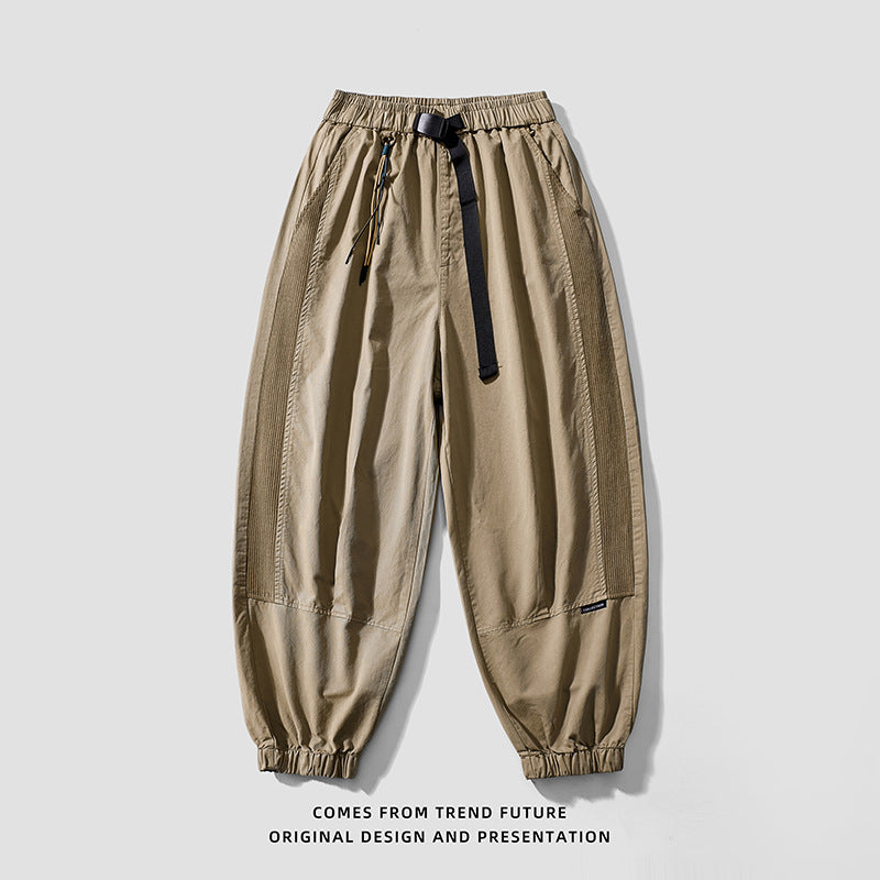 Herren Freizeithose Bequem Elastisch Mit Verstellbarem Bund
