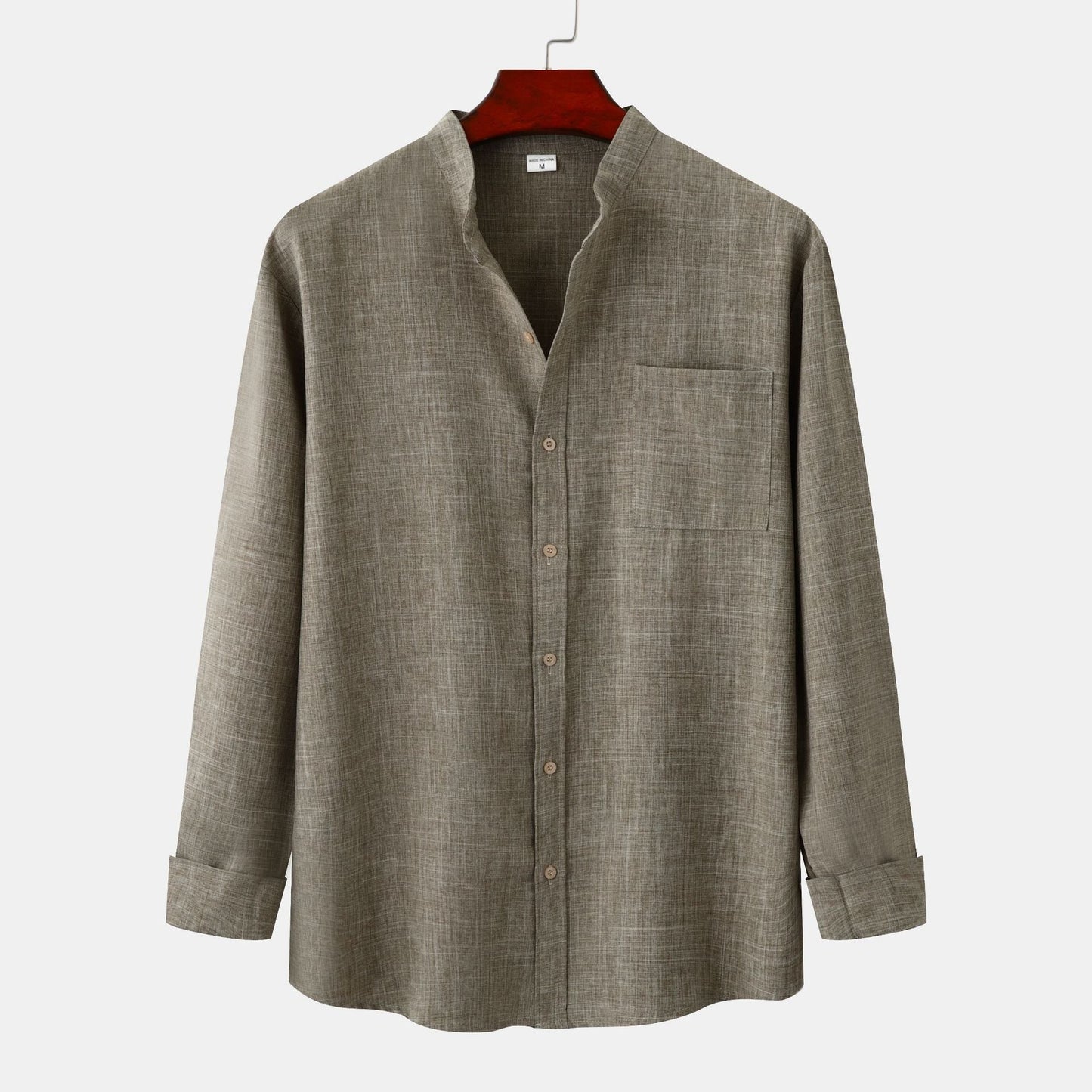 Herren Kurzarmhemd Strukturiertes Design Berlin Style