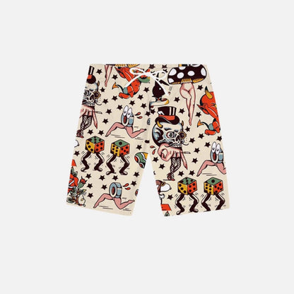 Männer Badehose Psychedelisch Farben Berlin Style