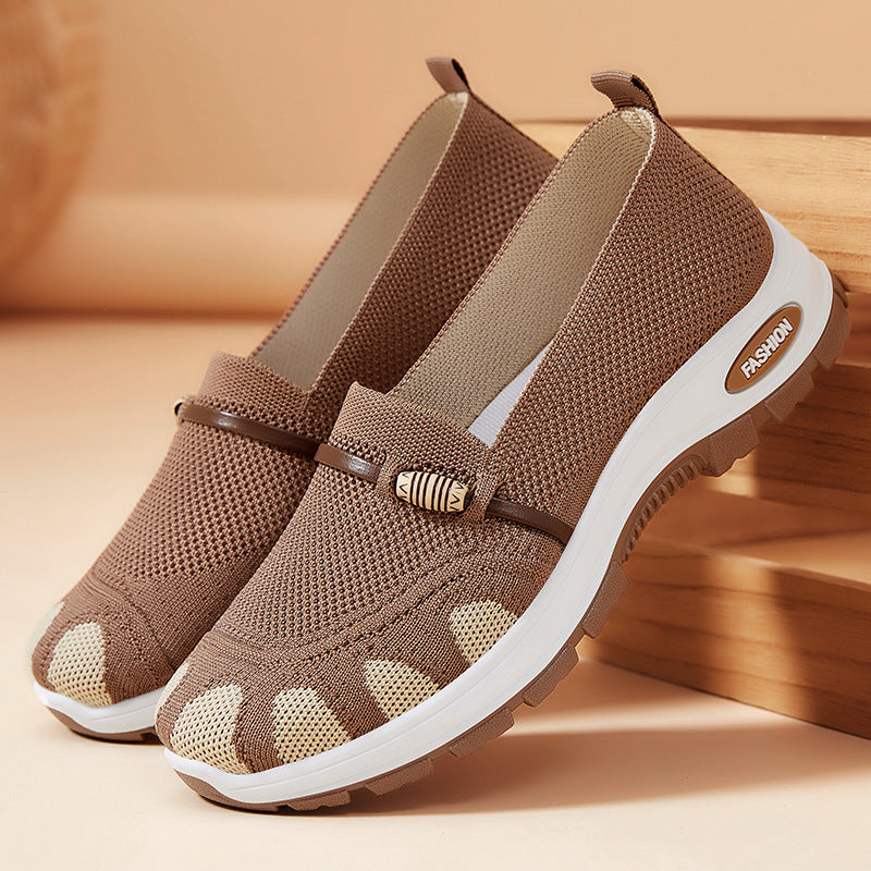Damen Sport Schuhe Slip-On Bequem Flexibel