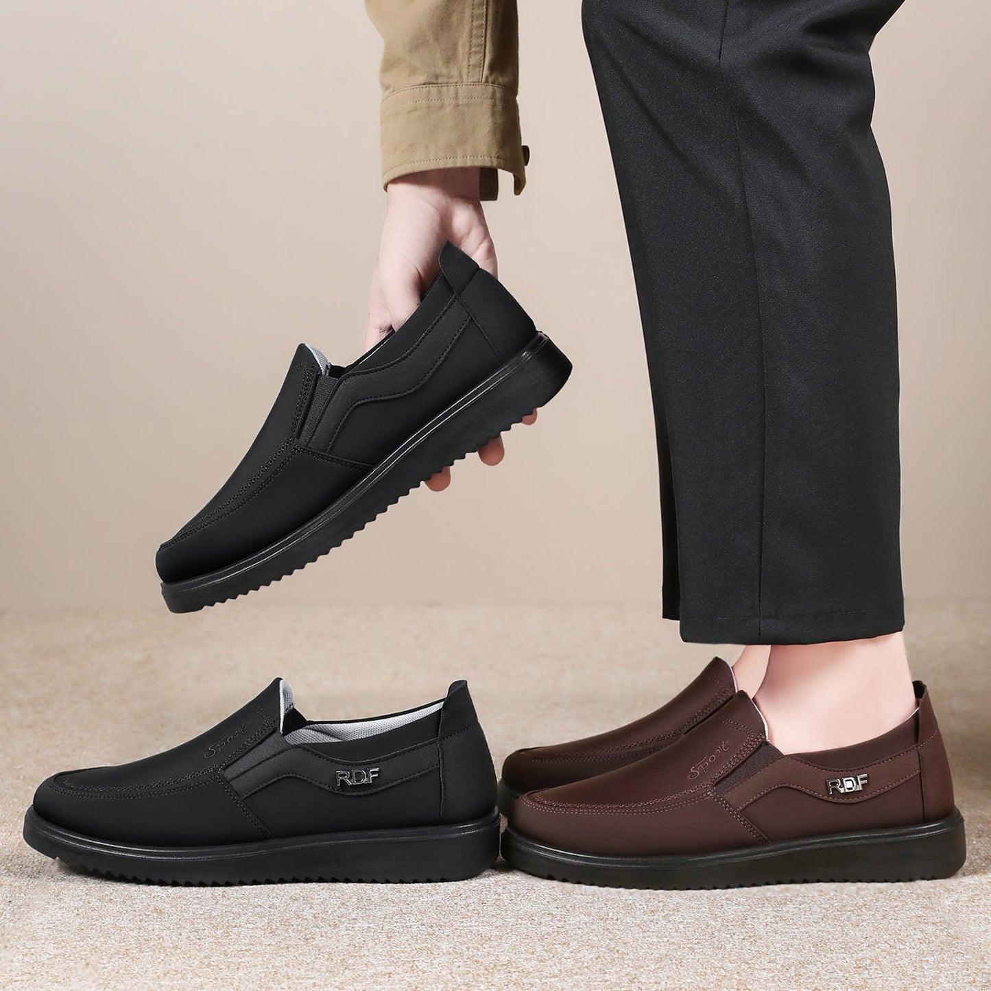 Damen Slip-On Schuhe Bequem Freizeit Schuhe Komfortsohle