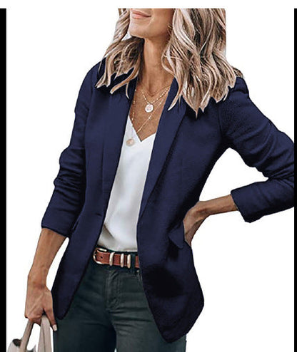 Elegante Damen Blazerjacke Modern mit Struktur