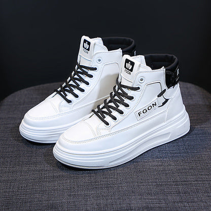 Damen Sneaker High-Top atmungsaktiv mit Schnürsystem
