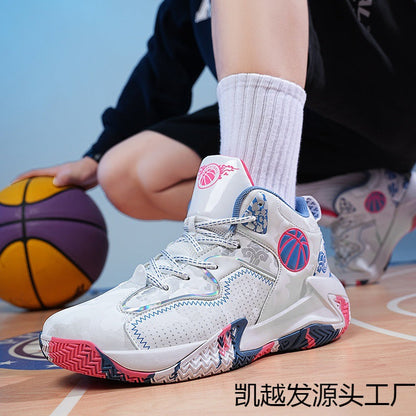 Damen Basketballschuhe bequem rutschfest mit Stoßdämpfung