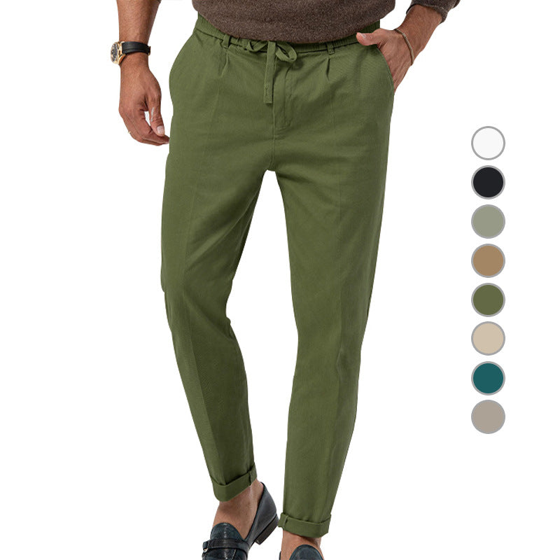 Herrenhose Slim Fit Elegant Alltag