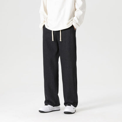Herren Jeanshose Bequem Weite Fit Elastisch