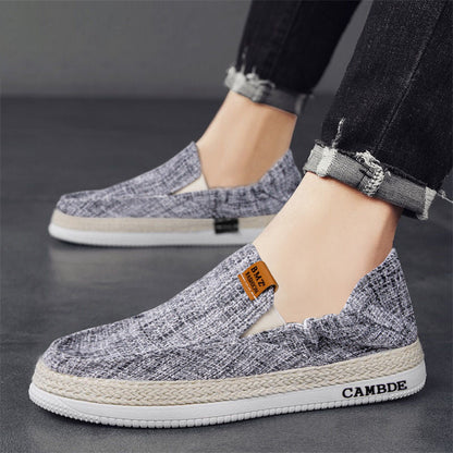 Damen Slip-On Schuhe Bequem Elastisch Rutschfest