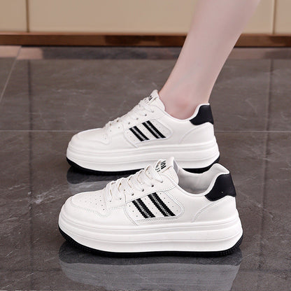 Damen Sneaker Plattform Schuhe Modern Stil