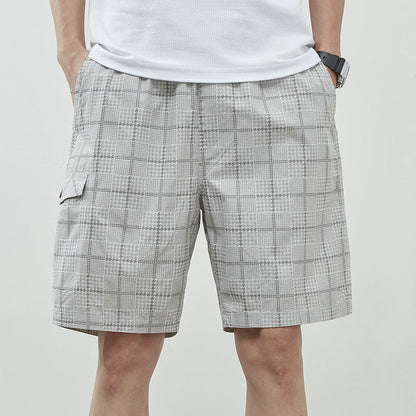 Herren Shorts Lässig Elastisch Mit Seitentaschen