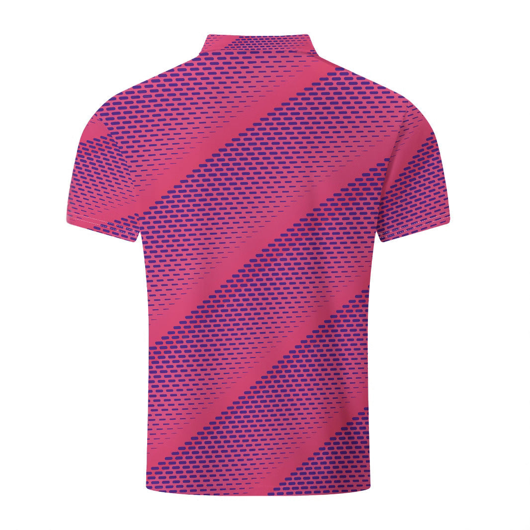 Herren Poloshirt Modern mit Grafikdruck