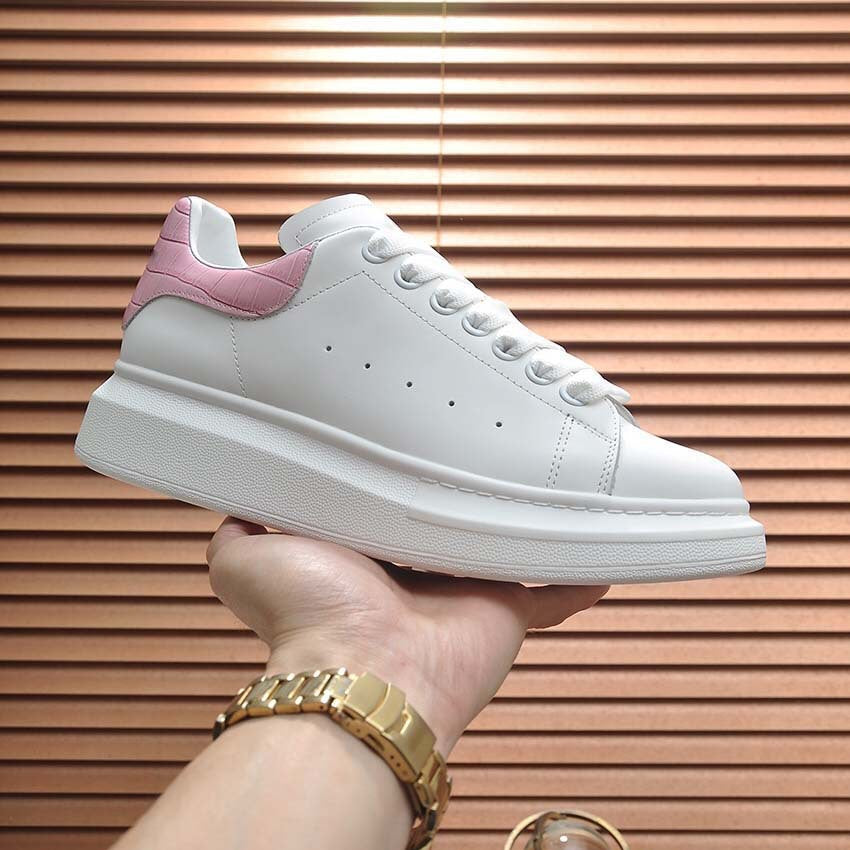 Damen Sneaker Sportlich Lederspitze Weich gepolstert