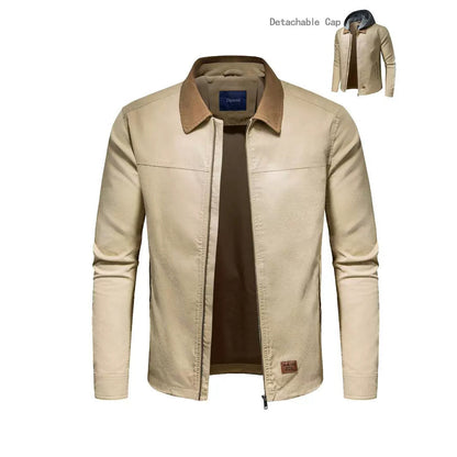 Herren Outdoor-Jacke mit abnehmbarer Kapuze Funktionell
