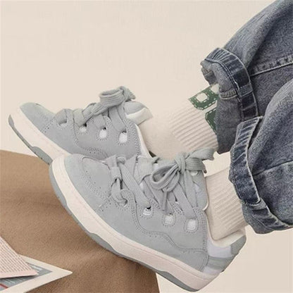 Damen Sneaker atmungsaktiv mit Schnürsystem und Weichsohle