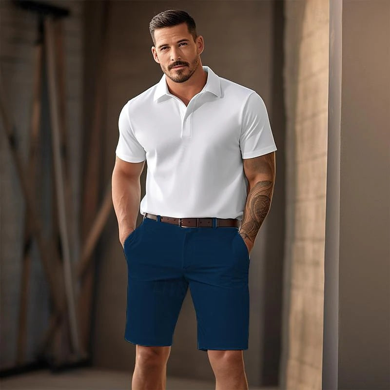 Herren Sportshorts Lässig Mit Taschen Bequem