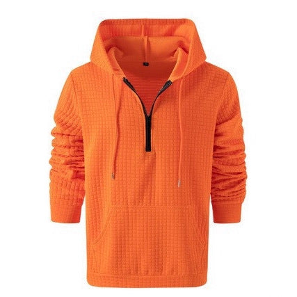 Herren Hoodie Locker Bequem Mit Kängurutasche