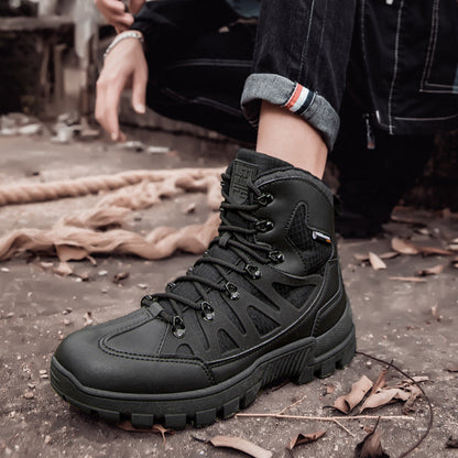 Wanderschuhe Herren Robust Trekkingschuhe Outdoor Schuhe - BerlinGlamour