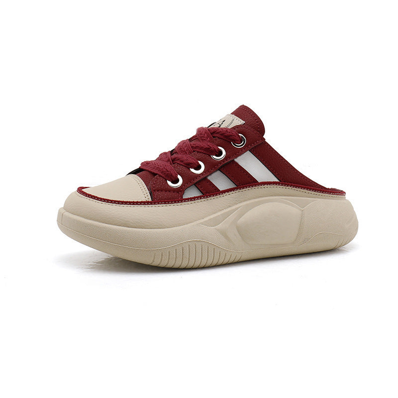 Damen Sneaker Slingback Lässig atmungsaktiv Rutschfest