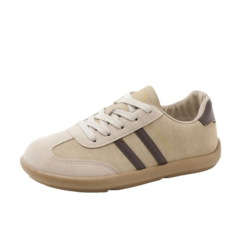 Damen Freizeitschuhe Veloursleder Weich Bequem
