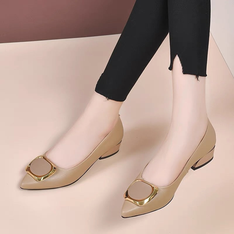 Damen Pumps Hochhackig Glanz Schmuckdetails Elegant - BerlinGlamour