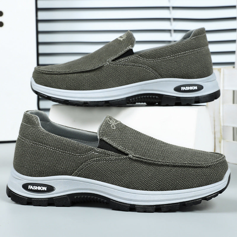 Damen Slip-On Schuhe Leicht Bequem Elastisch