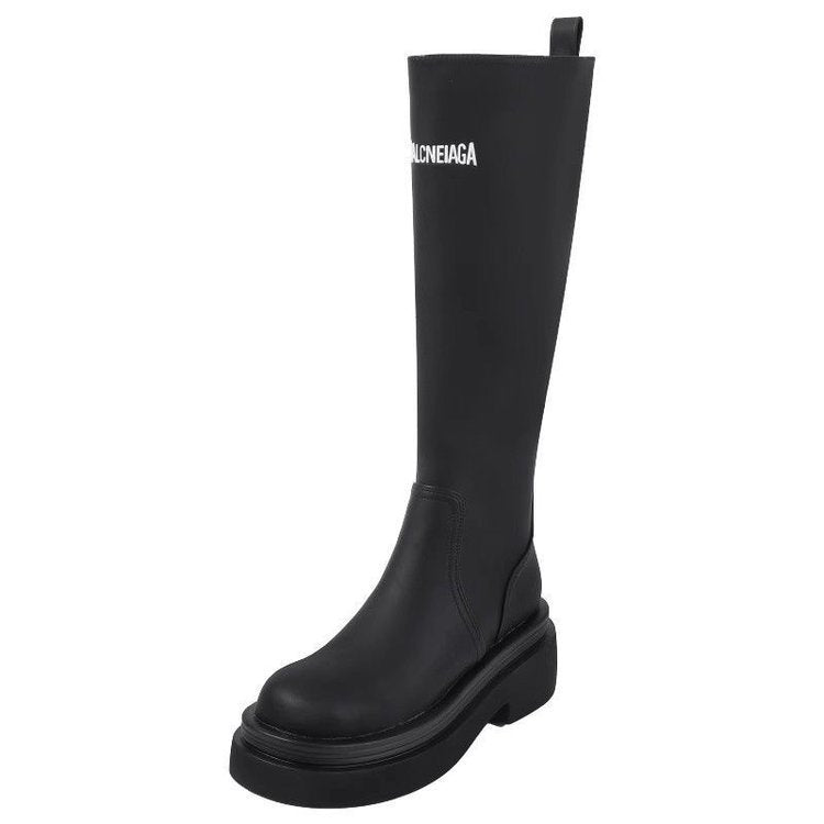 Damenstiefel Hoch Modisch Strapazierfähig Winter