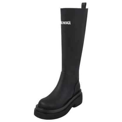 Damenstiefel Hoch Modisch Strapazierfähig Winter