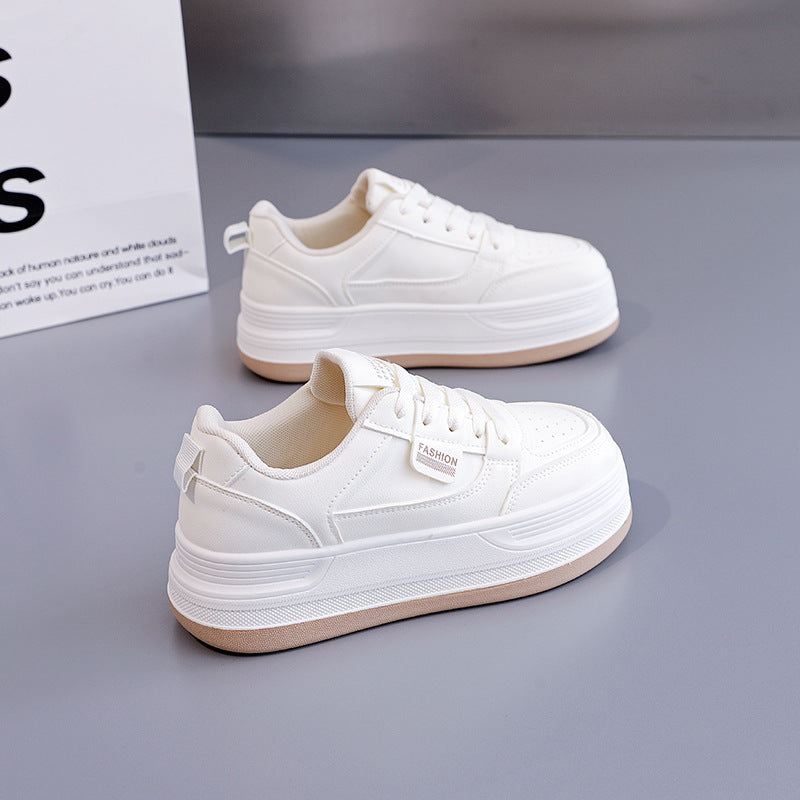 Damen Sneaker Dicksohle Atmungsaktiv Modern