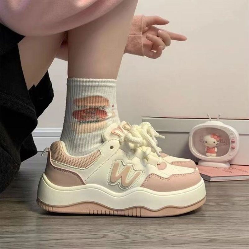Damen Sneaker Sportlich Bequem Trendy